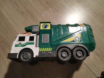 Popelářské auto - světelné a zvukové efekty zn. Dickie toys - 4