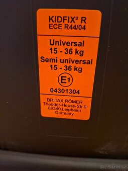 Dětská autosedačka Britax Rőmer - 4