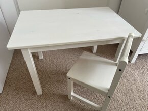 Dětský stůl + židle IKEA SUNDVIK - 4
