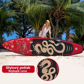 Surfboard Red Dragon SUP PaddleBoard nafukovací 350x83x15cm - 4