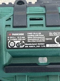 PARKSIDE Drill Driver 20 V - 4
