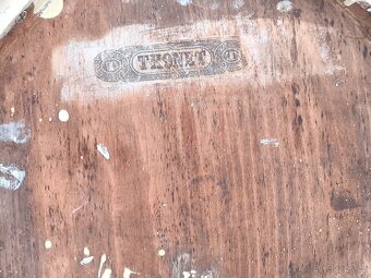 Starožitná židlička THONET. - 4
