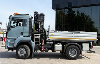 MAN TGS 18.480 4x4 - sklápěč s hydraulickou rukou HIAB - 4