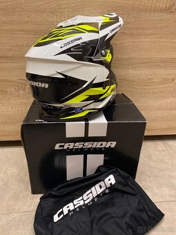 Motokrosová helma na motorku Cassida Cross Cup, vel. XL - 4