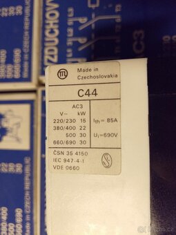 Vzduchový stykač C44 Elektropřístroj - 4