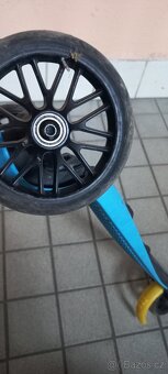 Dětská koloběžka Decathlon Oxelo B1 modrá /růžová - 4
