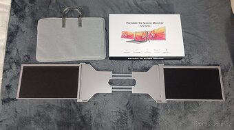 Portable Tri-Screen Monitor – přídavné rozšiřující monitory - 4