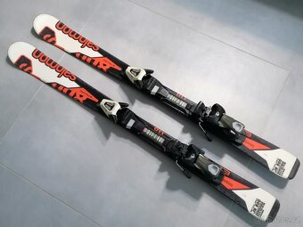 Prodám lyže Salomon Enduro. Velikost 110cm. - 4