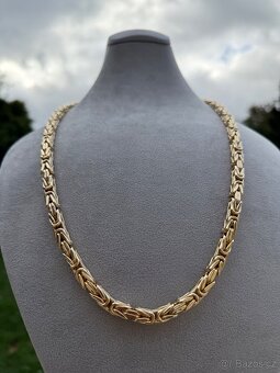 Zlatý řetěz KRÁLOVSKÁ VAZBA - 67.5g 68cm - 8mm - NOVÝ ZLATO - 4