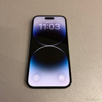 Jako nový iPhone 14 Pro 128GB černý, bez škrábance, záruka - 4