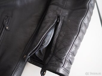 Motocyklová kožená bunda, Mokaracer, pánská - 4