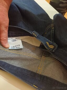 Pánské nenošené džíny Lee 25 let staré 32/32 - 4