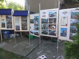P: výstavní venkovní stěna tabule výstava propagace - 4