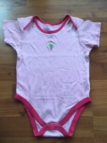 Body vel. 86 krátký rukáv - holčička - 5 ks - 4