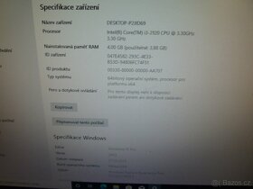 PC HP elite 8300 CMT i3 2120 3,30GHz výprodej - 4