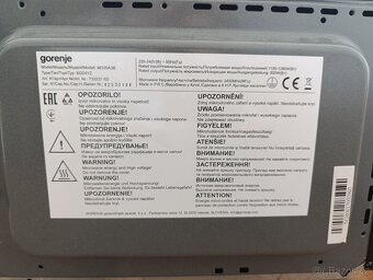 Mikrovlnná trouba Gorenje - 4