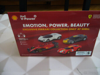 Nové sběratelské Ferrari RacingF1-75 Shell BT/RC - 4