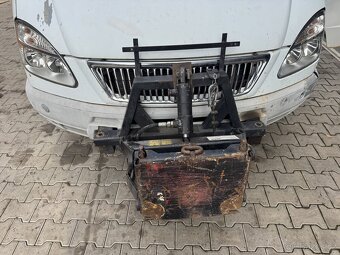 Rychloupínací adapter nosič deska radlice Gaz Gazelle Iveco - 4