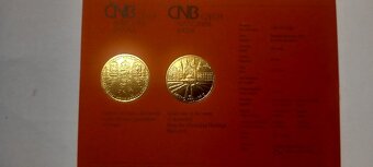 Zlatá mince ČNB město Kroměříž b.k. - 4