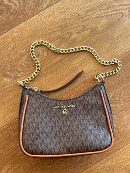 🤎 Elegantní hnědá kabelka s řetízkem 1:1 Michael kors, MK - 4