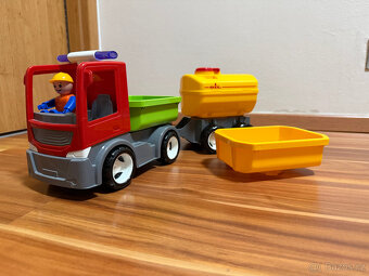 Igráček Multigo nákladní auto s přívěsem cisterna - 4