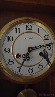 Belmax vintage nástěnné, kyvadlové hodiny - 4