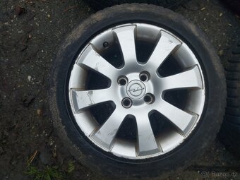 Zimní ALU BORBET OPEL R15 s pneu METEOR WINTER 185/55 R15 - 4