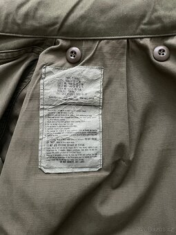 Bunda US M65 ZELENÁ originál (Small  Regular) - 4