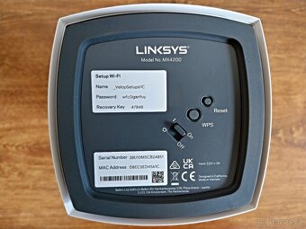WiFi 6 router Linksys Velop MX8400 Mesh Giga jnový sada 2ks+ - 4