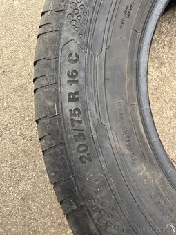 Letní pneumatika 1ks Continental 205/75 R16 C dot 4017 - 4