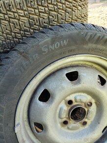 Zimní pneu, plechová kola 165/65R14 Kia, Hyundai - 4