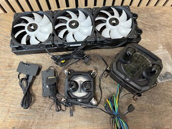 Vodní okruh Corsair 360mm + XD3 pumpa +XC7 blok - POPIS - 4