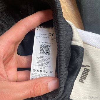 Černé Puma vintage tepláky velikosti S - 4