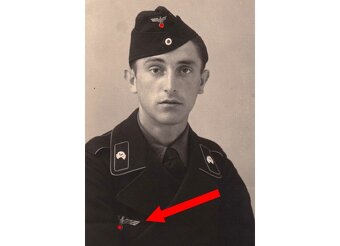 Originál nášivka orlice tankista Wehrmacht uniforma WH - 4