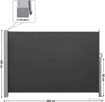Boční markýza 3 - 180x350cm - 4