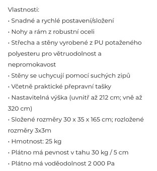 Stan rozkládací 3x3m - 4
