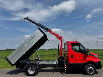 IVECO DAILY 50C15 do 3500 Kg sklápěč + Hydraulická ruka - 4