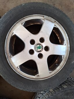 Original alu kola Škoda Fabia I - 4