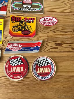 Originální samolepky Jawa, Motokov - 4