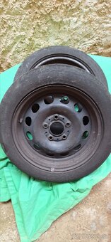 Prodám sadu letní pneu 195/55/16.  BMW 5/120 - 4