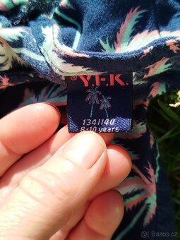 Dívčí overal s palmami zn.Y.F.K. vel. 134/140 - 4