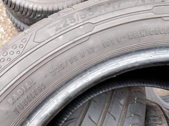 225/55/17 101v Continental - letní pneu 4ks - 4