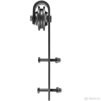 Kování pro dvoje posuvné dveře - 183 cm - 4