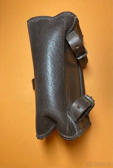 Starožitná Kožená Brašna Na Kolo - 4