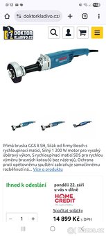 Narex EBO 10 prima bruska. TOP STAV - 4