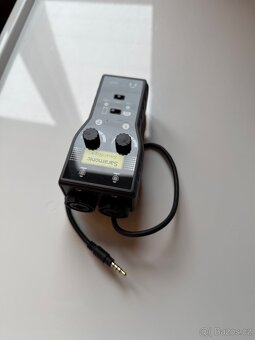 Saramonic SmartRig+ – audio adaptér XLR - jack 3,5 mm - 4