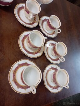 Čajová souprava zlacená - 4