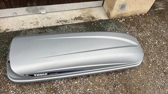 THULE PACIFIC 600 STŘEŠNÍ BOX,RAKEV,TOP STAV,JAKO NOVÝ - 4