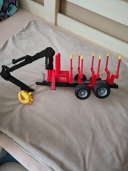 Přepravník na dřevo s rukou Bruder - 4