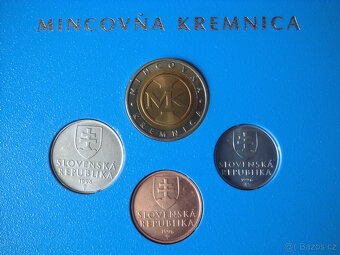 Nekompletní sada Slovenských mincí 1996 - 4
